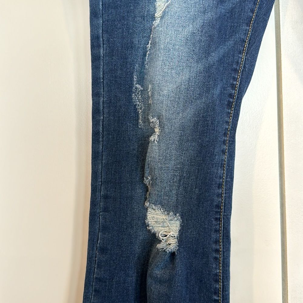 Egs California Flare distressed released hem jeans - Picture 3 of 11